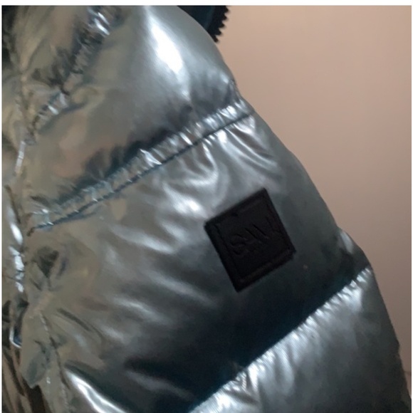 SAM. Blue metallic coat - Picture 4 of 6